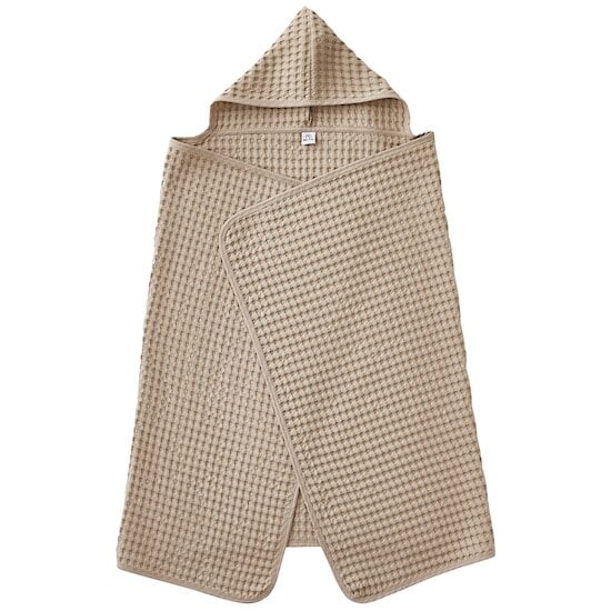 Maxi Cape de bain Coton Gaufre   Latte        de               BB&Co
