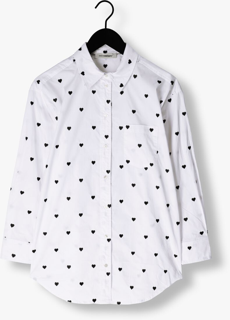 witte co'couture blouses heartcc oversize shirt