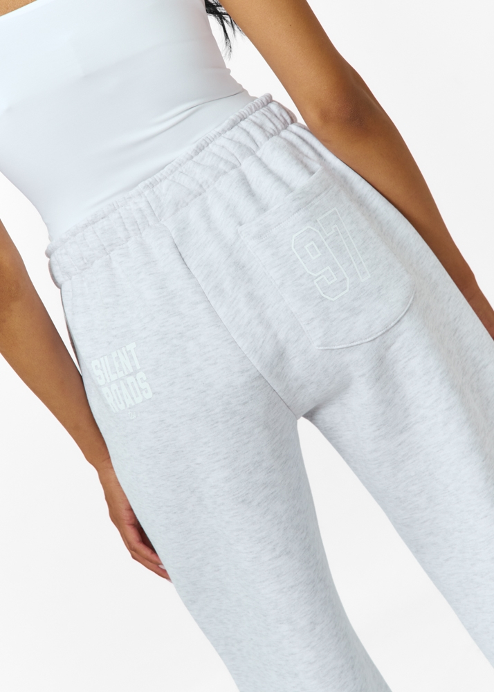 Silent roads sweatpants lichtgrijs