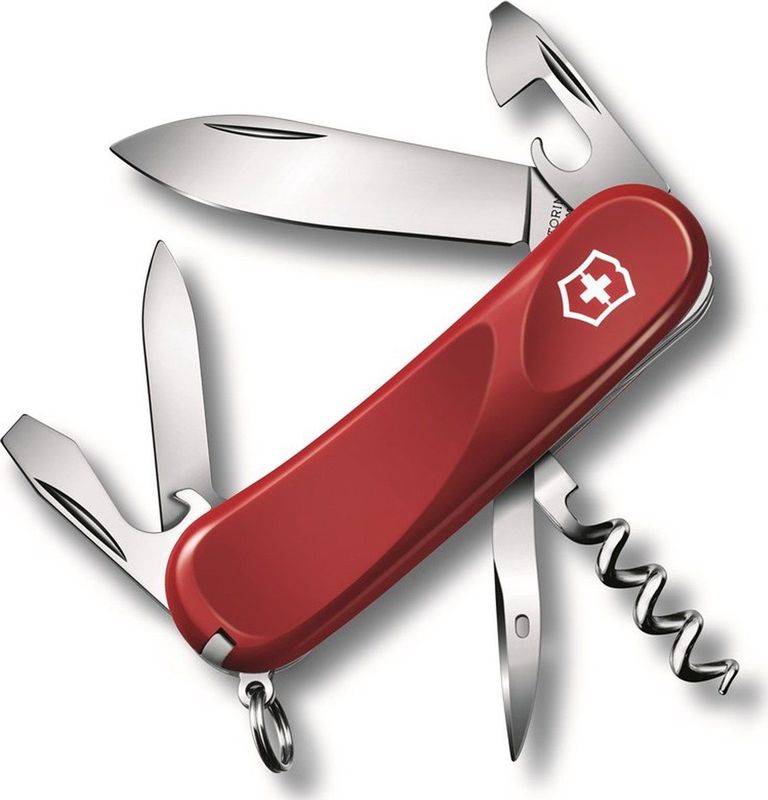 Victorinox - Evolution 10 - Zakmes - Rood - Roestvrij Staal - 13 Functies