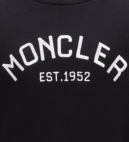 Moncler Sweats?t - Sort m. Beige