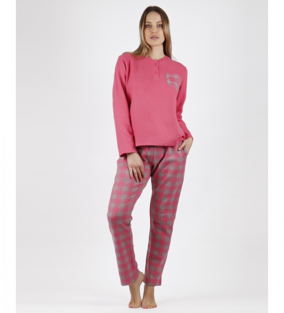 Pijama Vichy rosa Admas