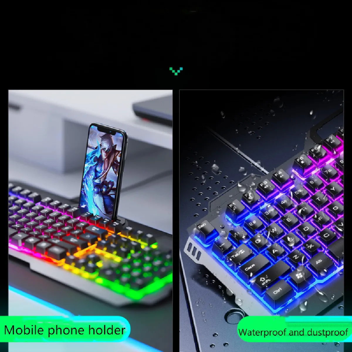 General Ensemble clavier/souris gaming