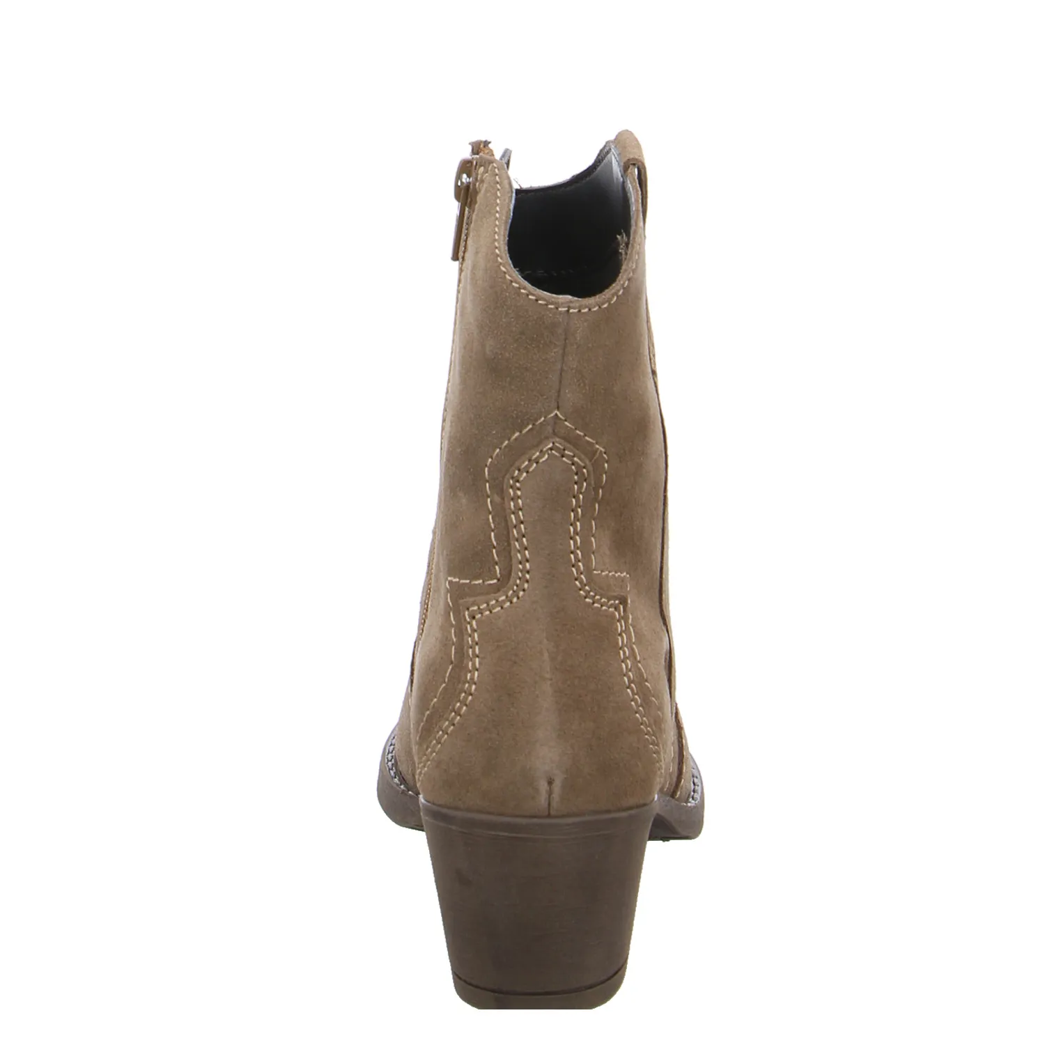 TAMARIS Stiefelette Braun Leder