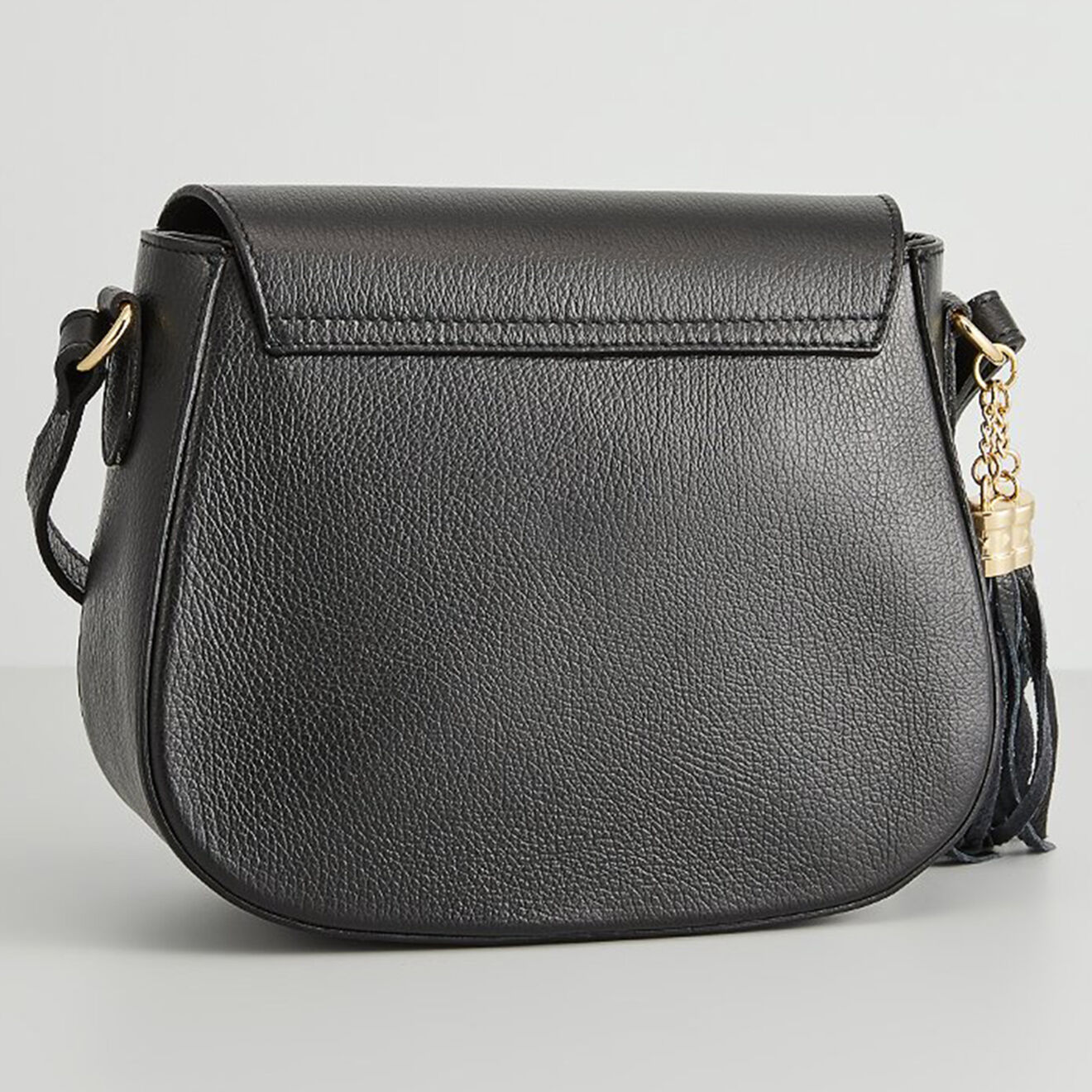 Christian Laurier Sac bandoulière en Cuir Ina noir - 24x18x11 cm
