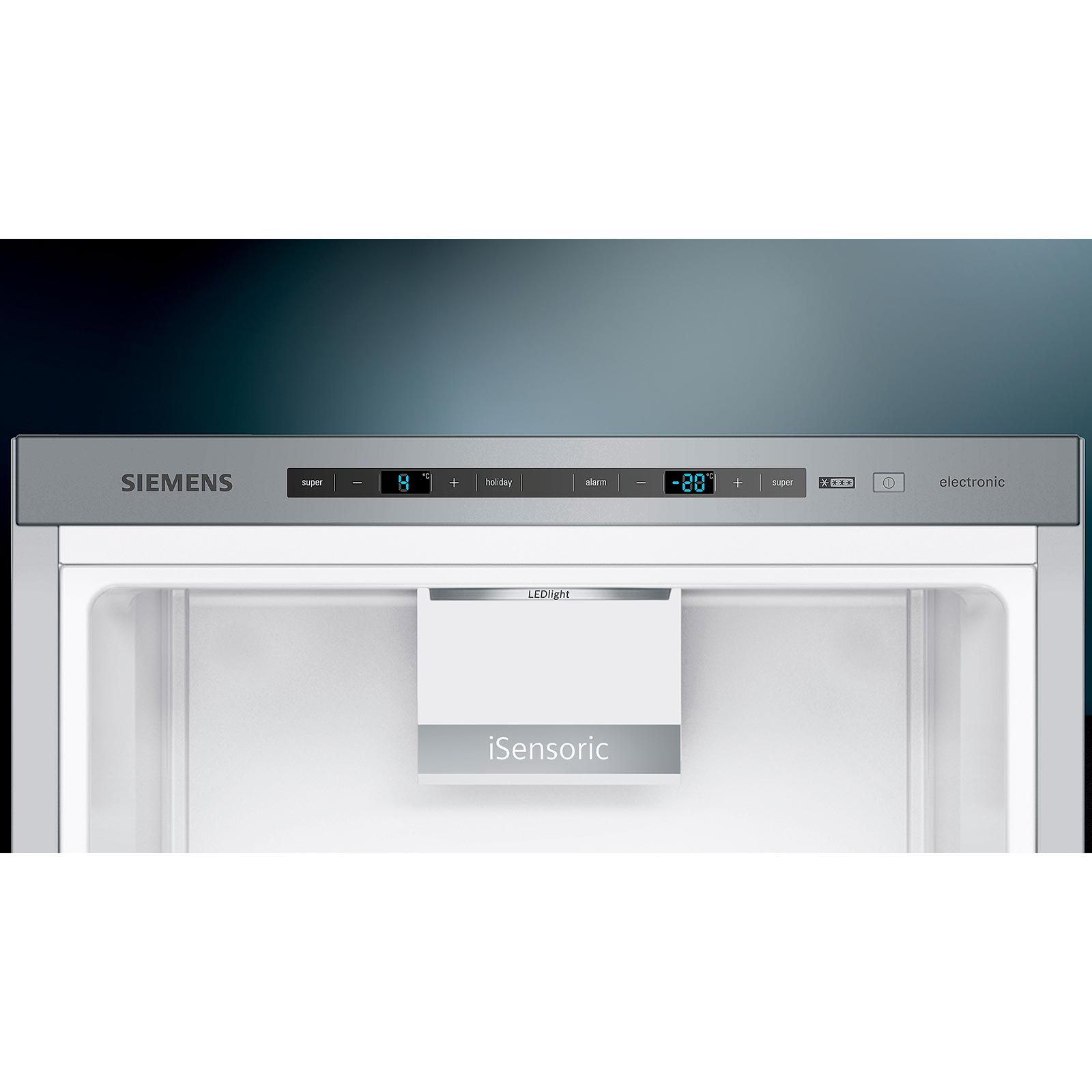 SIEMENS Kühl-Gefrierkombination KG49EAICA - silber - C