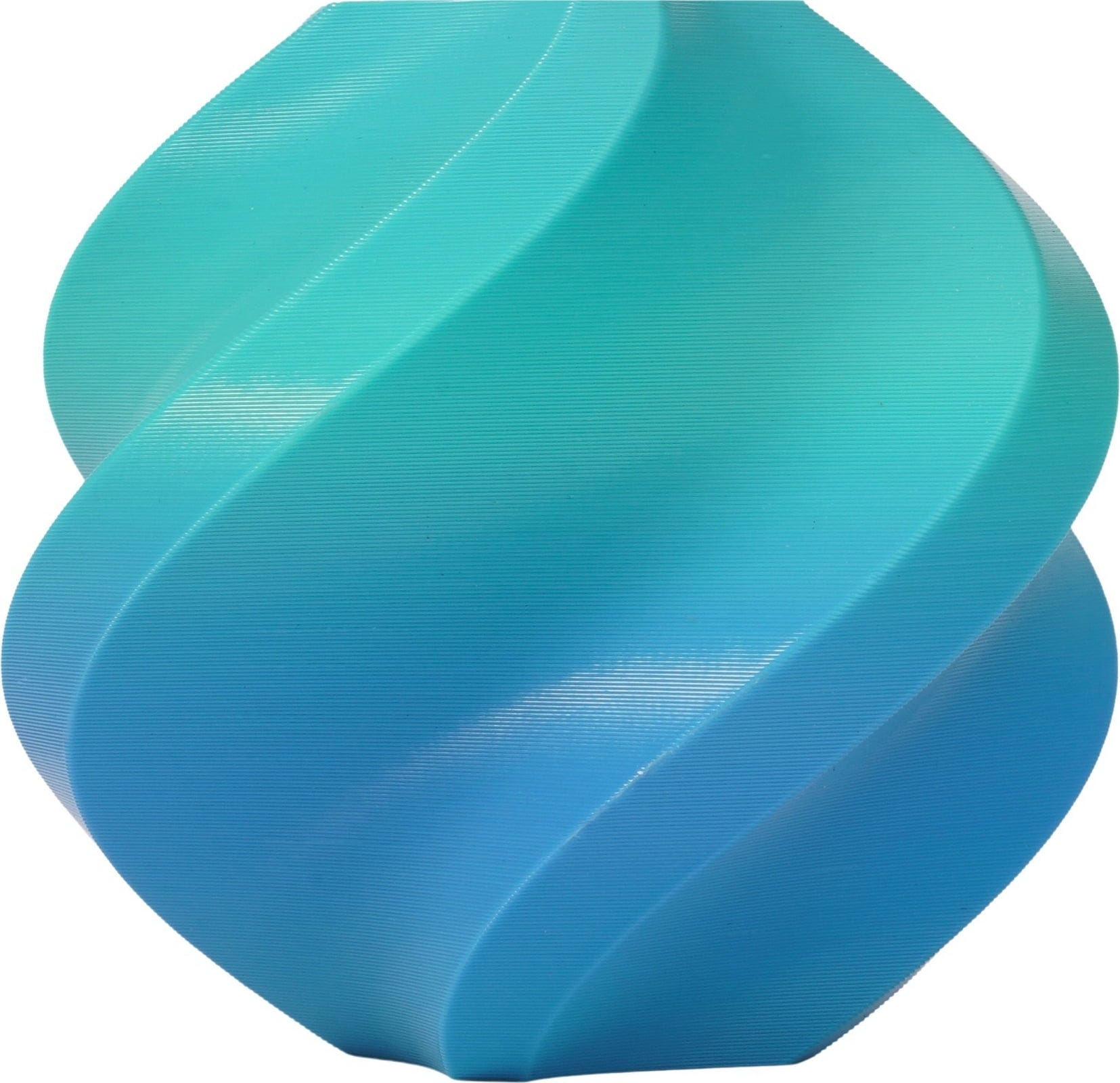 Bambu Lab  PLA Basic Gradient Ocean to Meadow, Spule (1.000 g)    PLA mit sanftem Farbverlauf