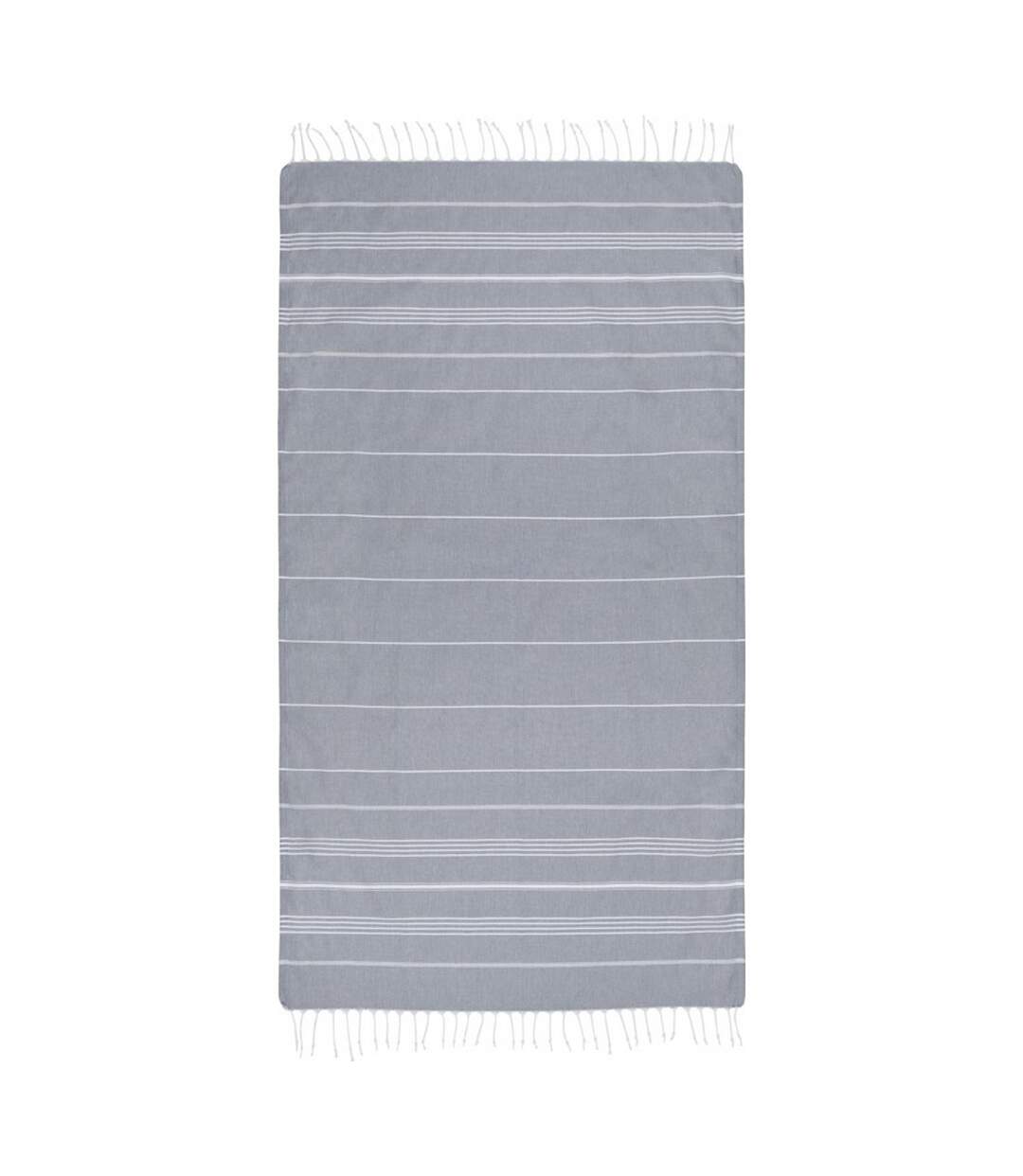 Serviette de plage ANNA HAMMAM (Gris) - UTPF4151