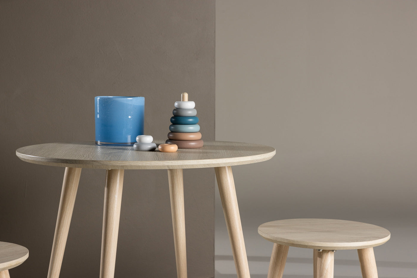 FjÃ´rd - Kindertafel Naturel Ã60cm - MDF - Kids