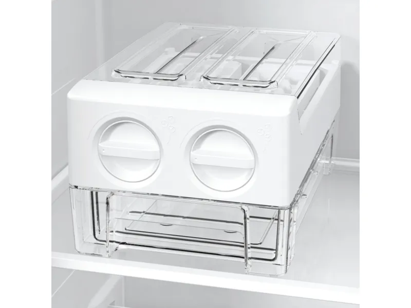 Gorenje G600 NRR9185EAXLWD - Køleskab/fryser - side-by-side med vanddispenser - bredde: 91.5 cm - dybde: 67 cm - højde: 178.6 cm - 547 liter - Klasse E - struktureret grå metallisk