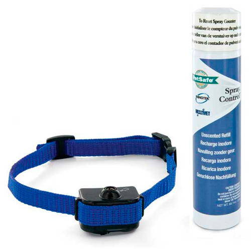 Coleira antilatido Petsafe com spray para cães