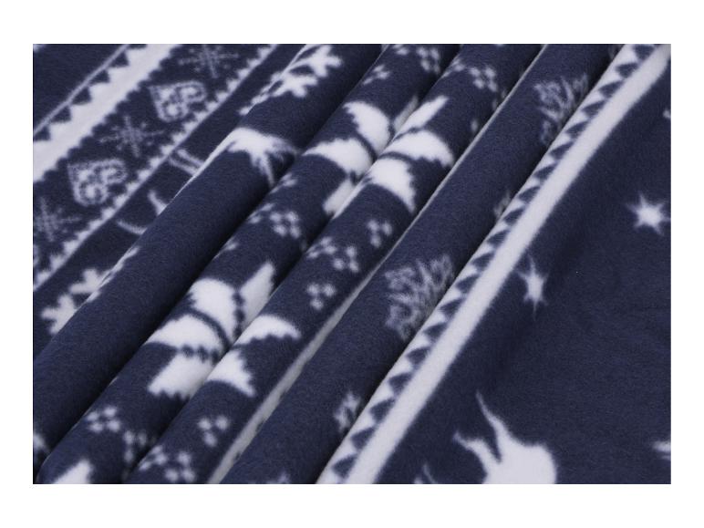 Fleece dekbedovertrek 140 x 200 cm