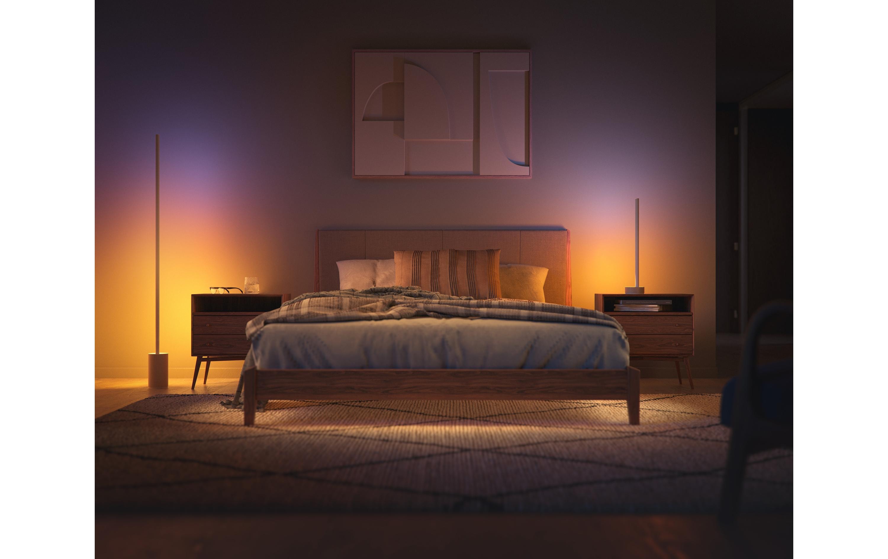 Gradient Signe Stehleuchte Oak<br>Smarte Stehlampe