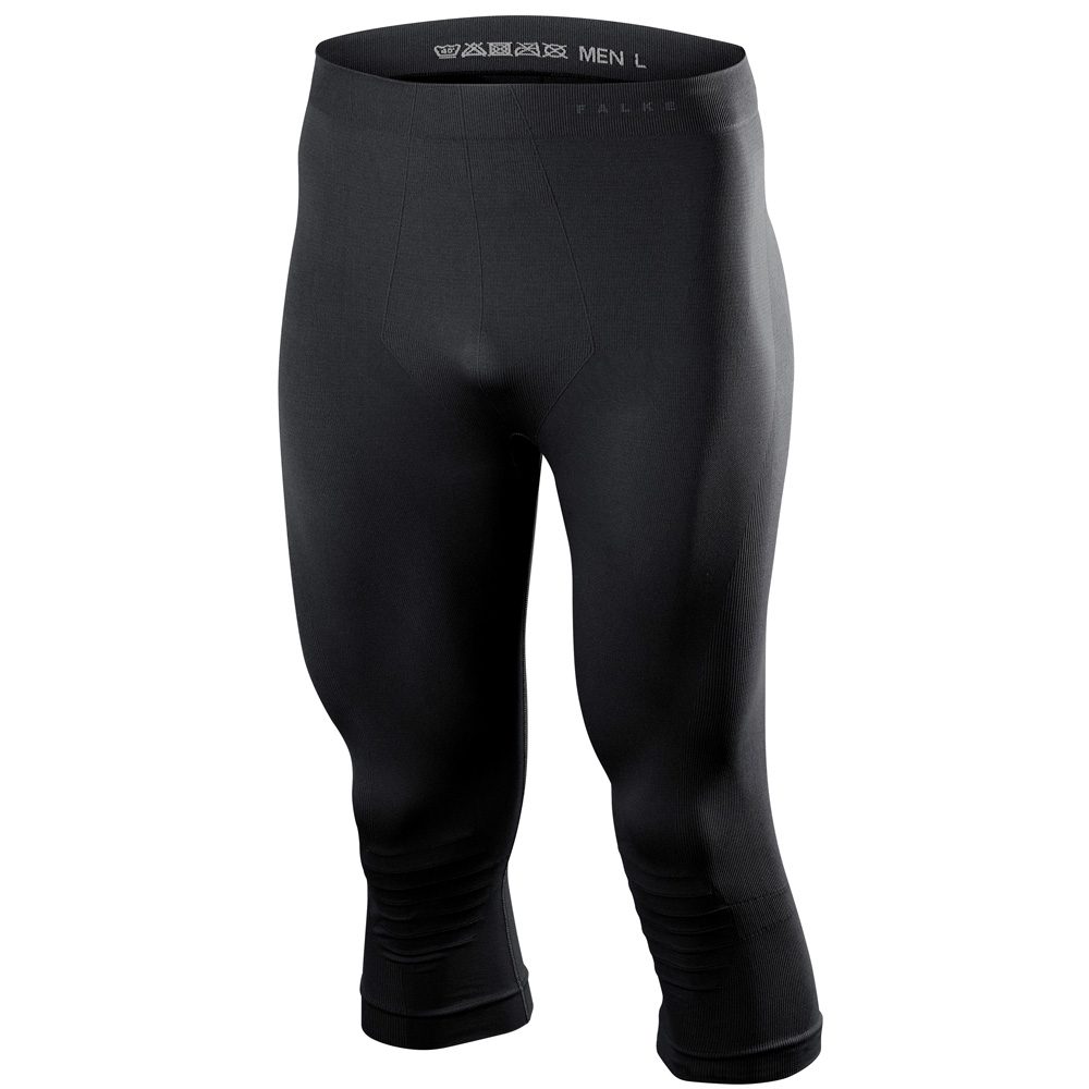 Falke 3/4 Tights Unterhose Herren schwarz