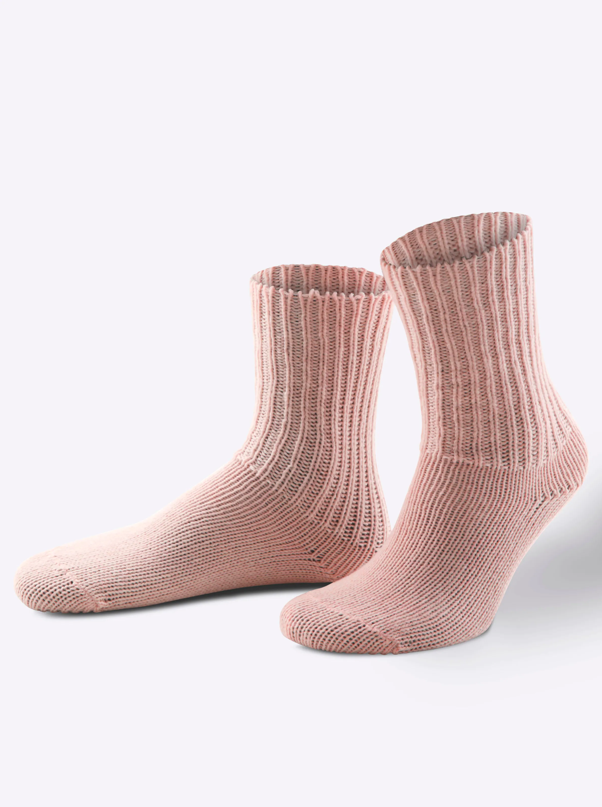 wäschepur Damen-Socken in rosé