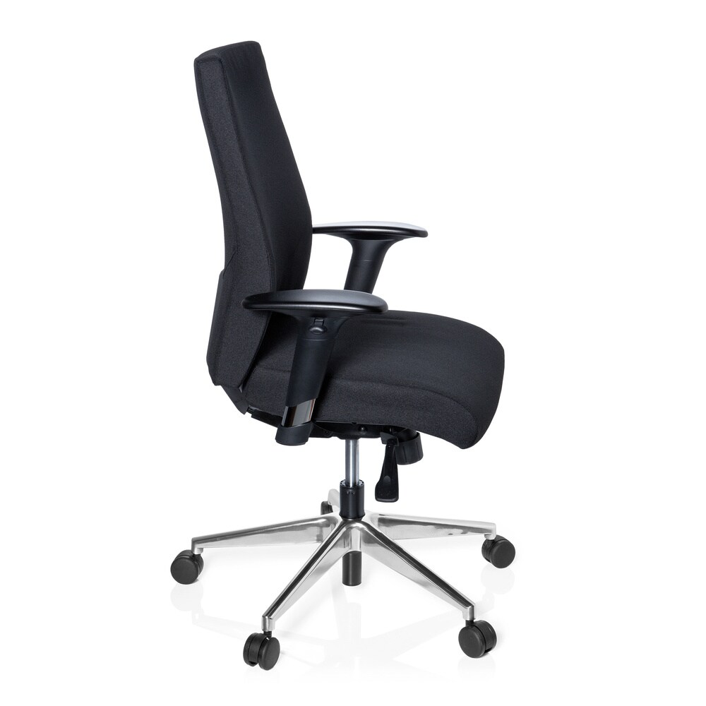 Profi Bürostuhl PRO-TEC 250 Stoff mit Armlehnen (höhenverstellbar) hjh OFFICE
