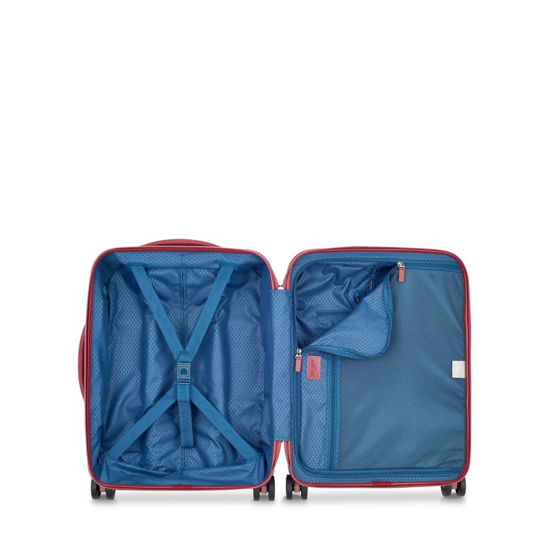 Valise cabine rigide Châtelet air 2.0 Slim Port USB 55 cm Rose