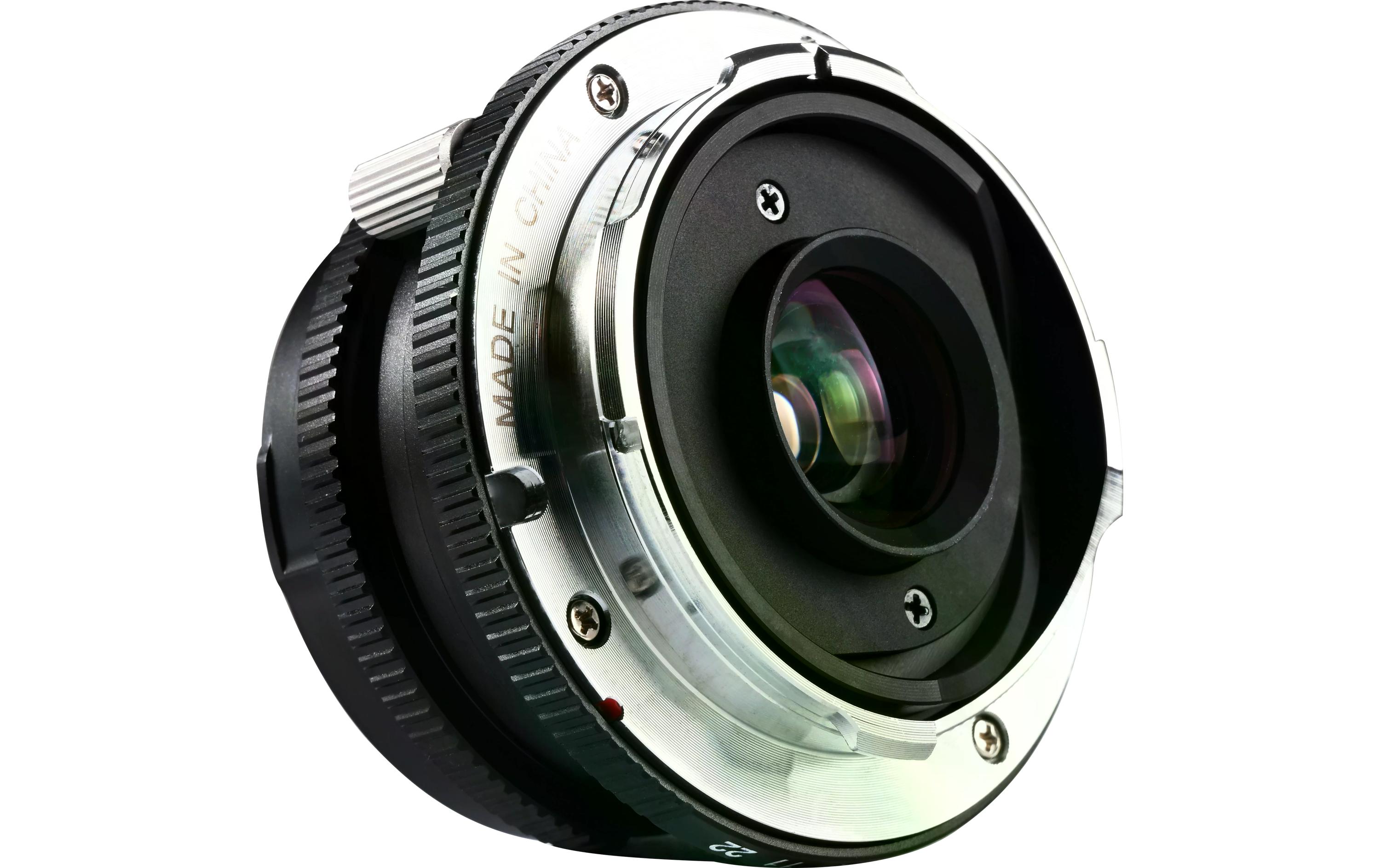 Festbrennweite 15 mm F/5 Cookie FF – Leica M<br>Kompaktes Pancake-Objektiv für die Alltagsfotografie