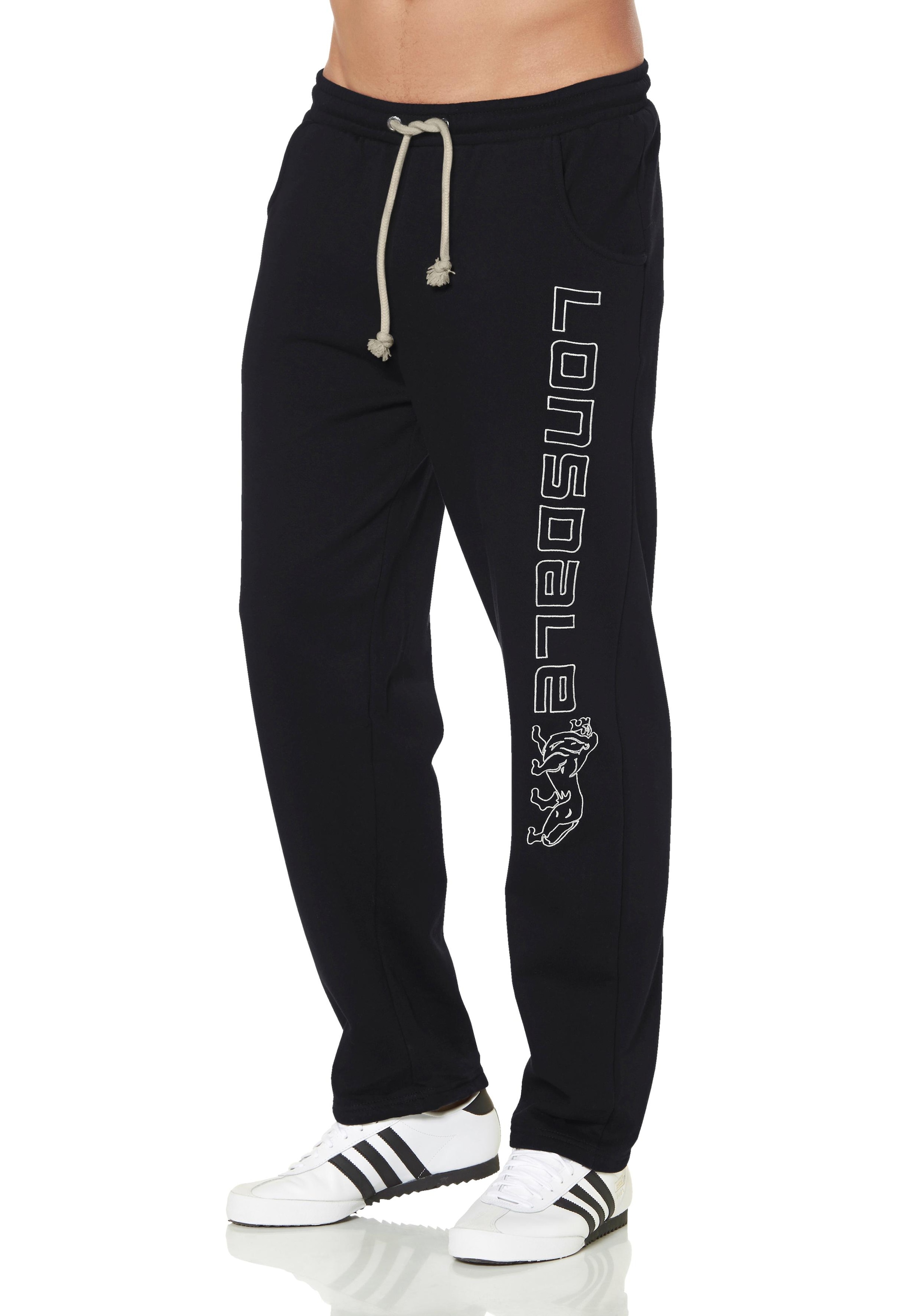 Lonsdale Jogginghose »STONESFIELD«  100% Baumwolle, elastischer Komfortbund