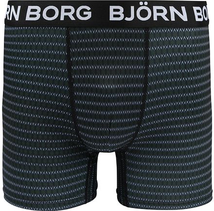 Bjorn Borg Performance Boxers 2-Pack Zwart Petrol 10003713-MP002 kopen
