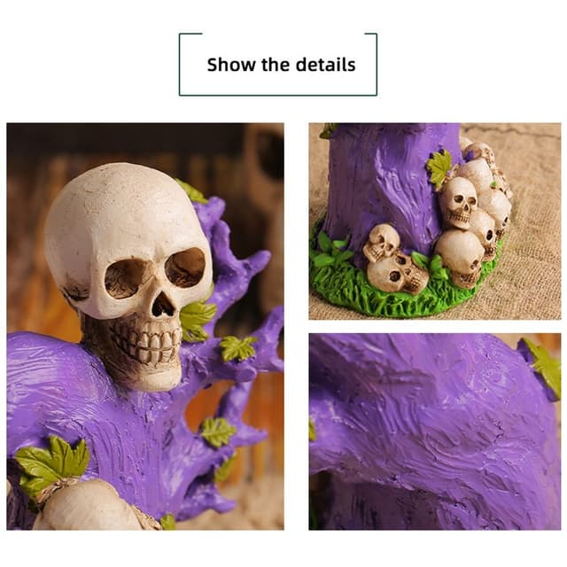Halloween uhyggelig rædselspynt Skræmmende dekorationsfest