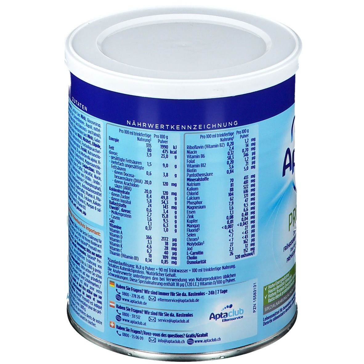 Aptamil® Prematil Spezialnahrung Frühgeborene