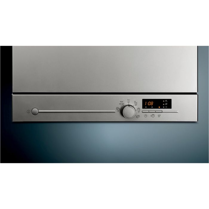 Siemens Kompakt-Geschirrspüler iQ300 SK26E822EU Silver Inox