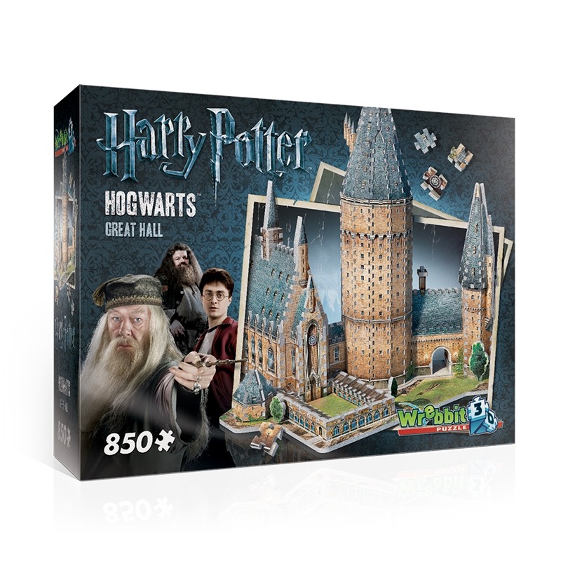 Wrebbit 3D Psuslespil - Harry Potter - Great Hall