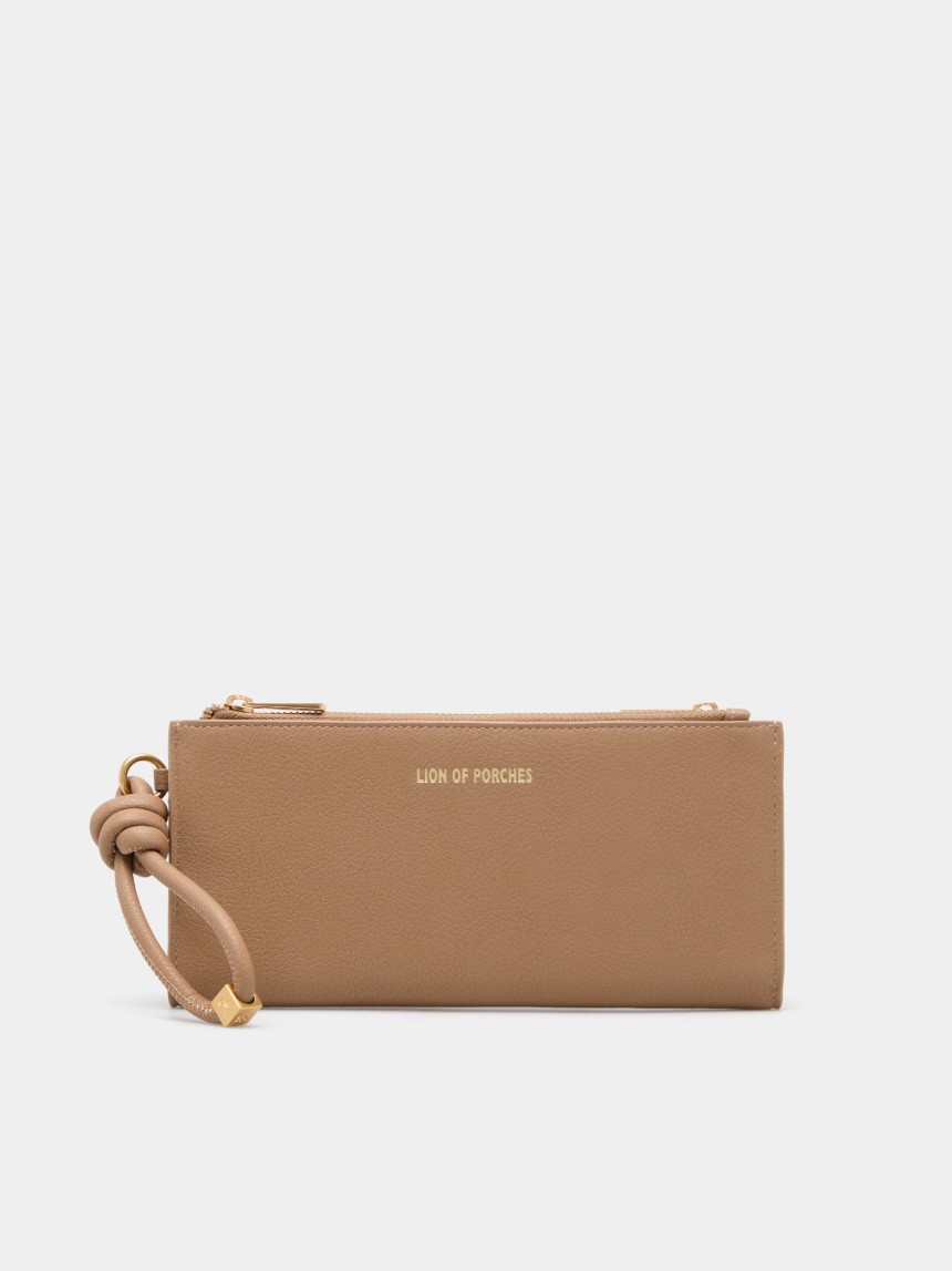Carteira clutch com alça