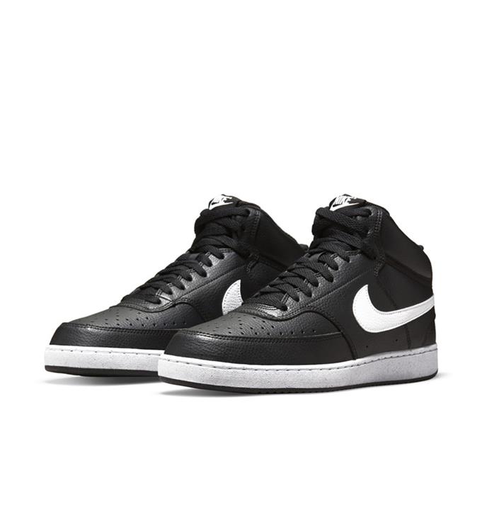 NIKE COURT VISION MID NEXT NATURE M BLACK-WHITE-BLACK