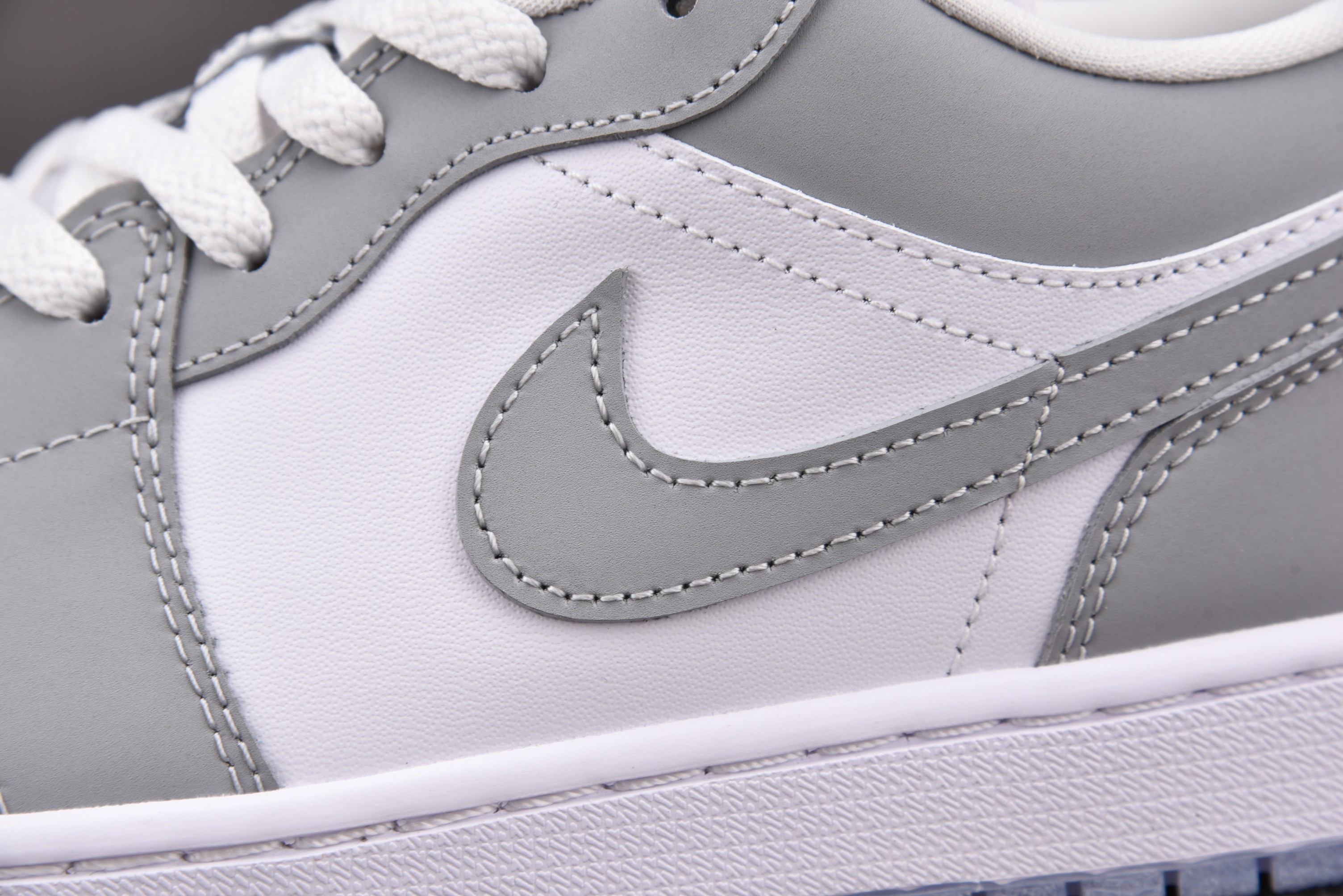 Air Jordan 1 Low White Wolf Grey（Women Size!!）