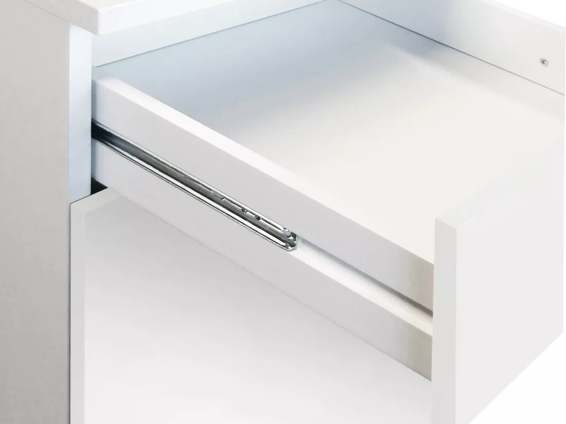 Cuisine complète - Avec plan de travail 300 cm - Blanc brillant - TRATTORIA