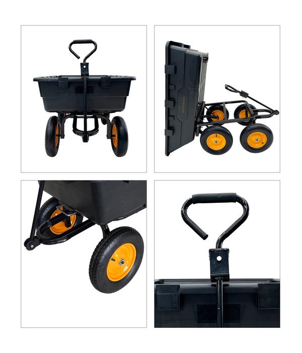 Westmann Kunststoff-Gartenwagen mit