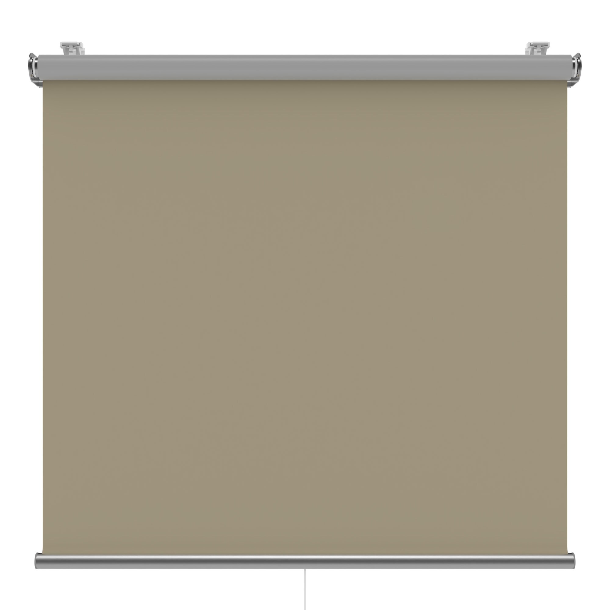 HOMELUX Verdunkelungsrollo Klemmfix ohne Bohren - Verdunklungsrollo Fensterrollo Rollo Seitenzugrollo Klemmrollo für Fenster & Tür | Creme 50 x 150 cm
