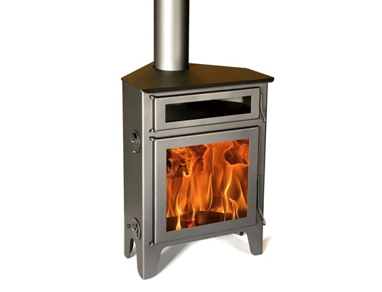 PANADERO - Poêle à bois modèle r5 four max - 11 kw