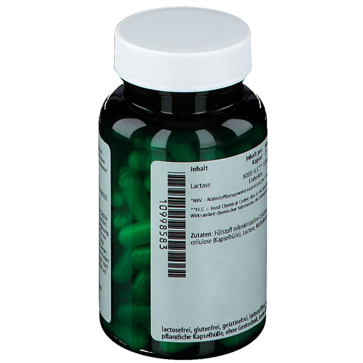 green line NUTRITHEKE Laktase 6.000 FCC