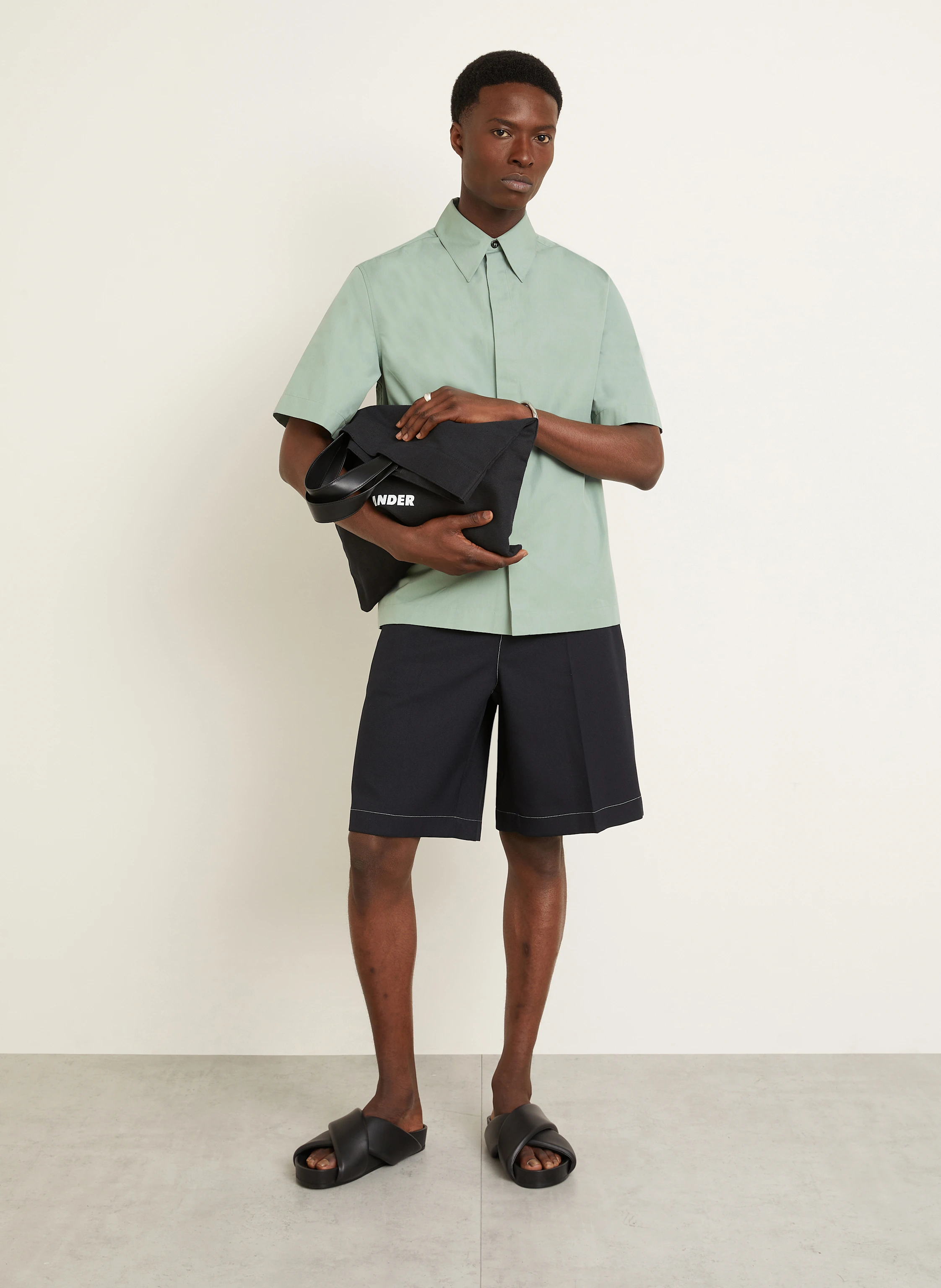 JIL SANDER Kurzarm-Hemd SHIRT 131 Regular Fit