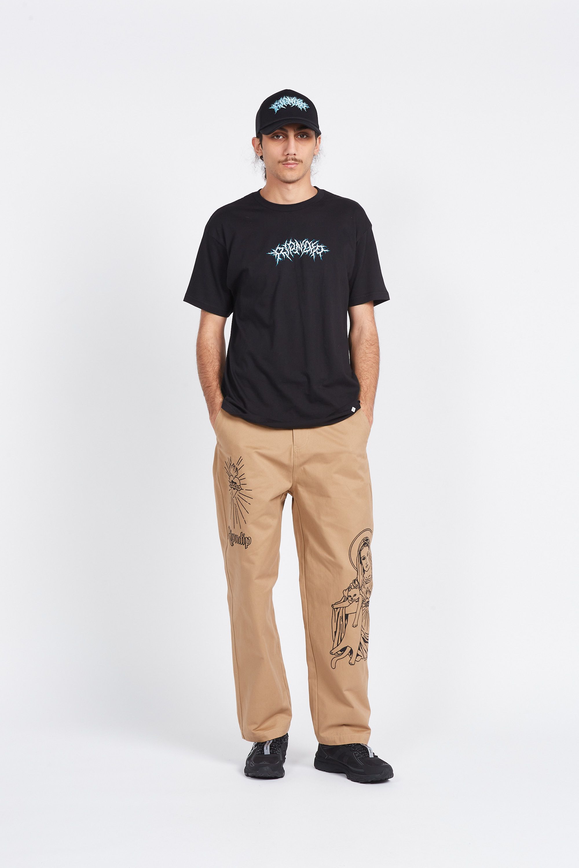 RIPNDIP T-shirt NERVOUS SYSTEM Noir