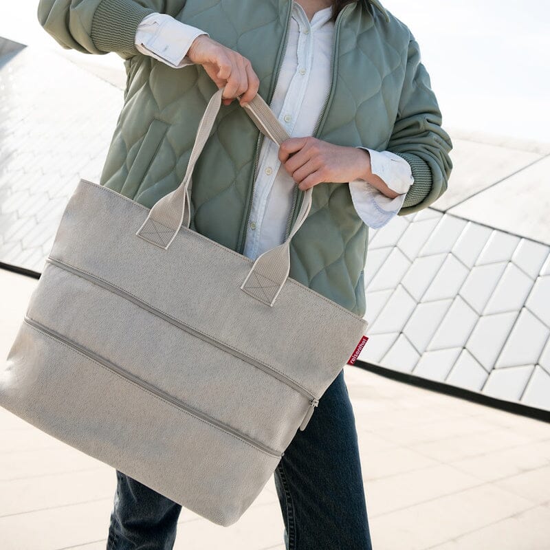 Reisenthel Shopper E1 Herringbone Sand