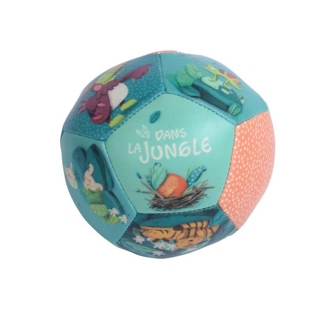 Ballon souple 10 cm Dans la Jungle - MOULIN ROTY
