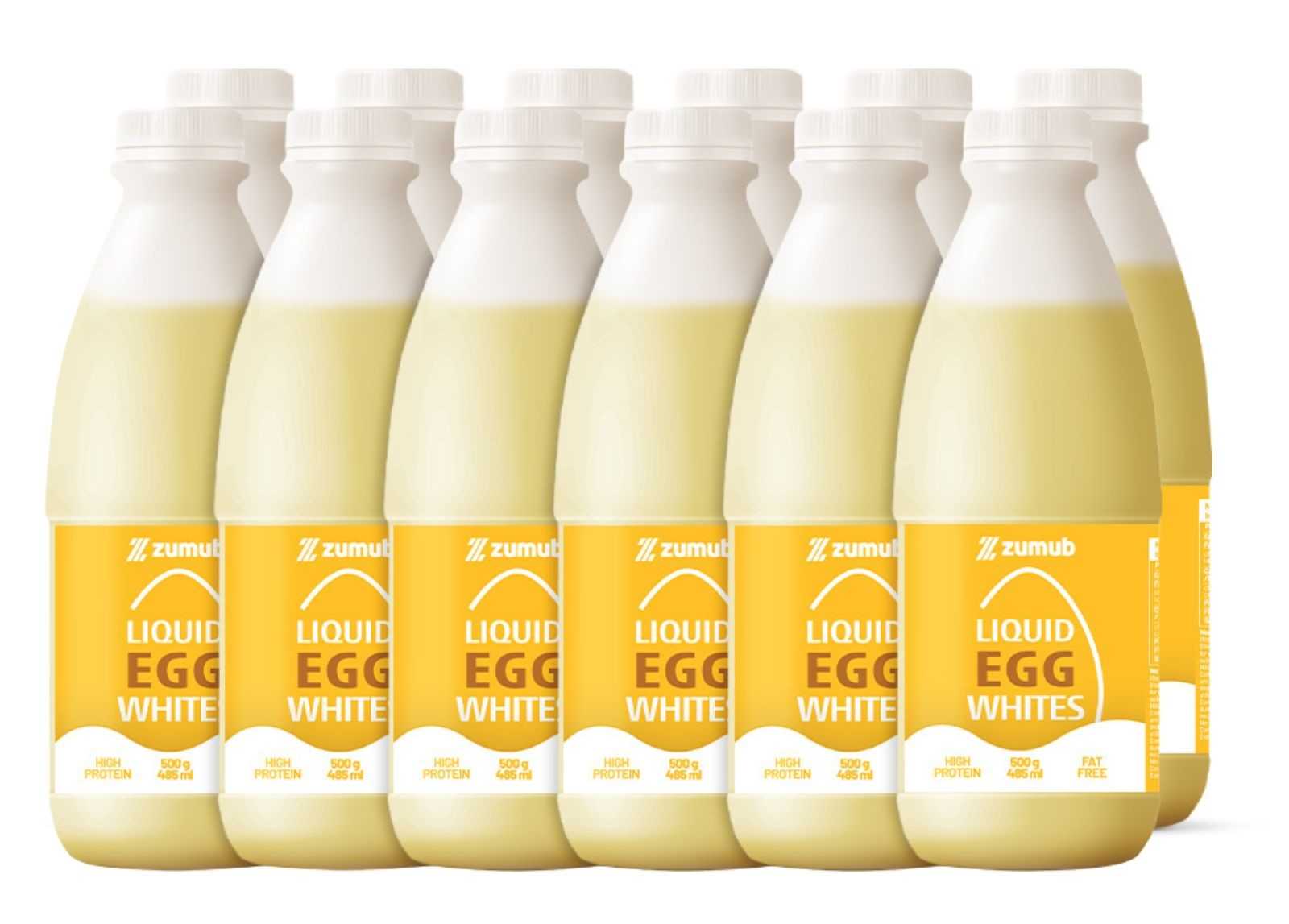 Zumub Zumub Claras de Ovo Líquidas 500g - Oportunidade