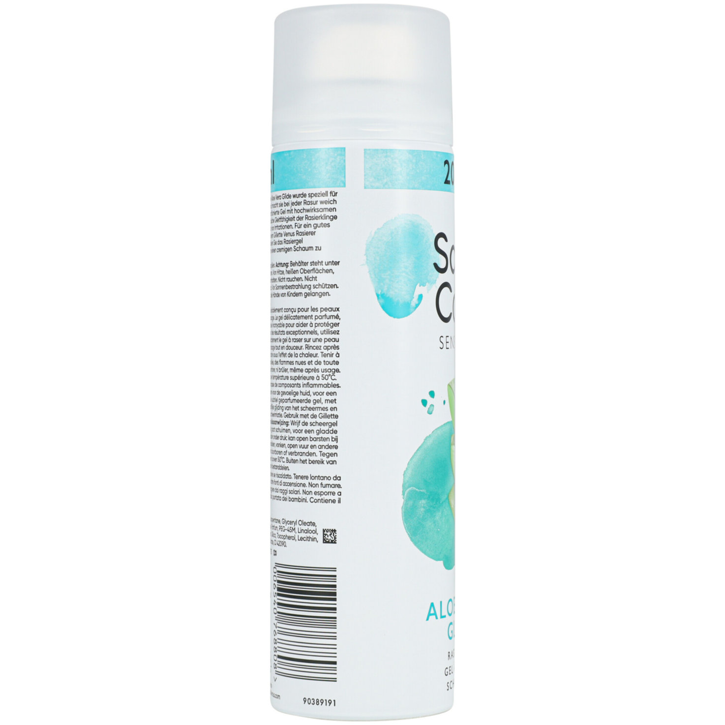 Gillette Satin Care Aloe Vera Rasiergel