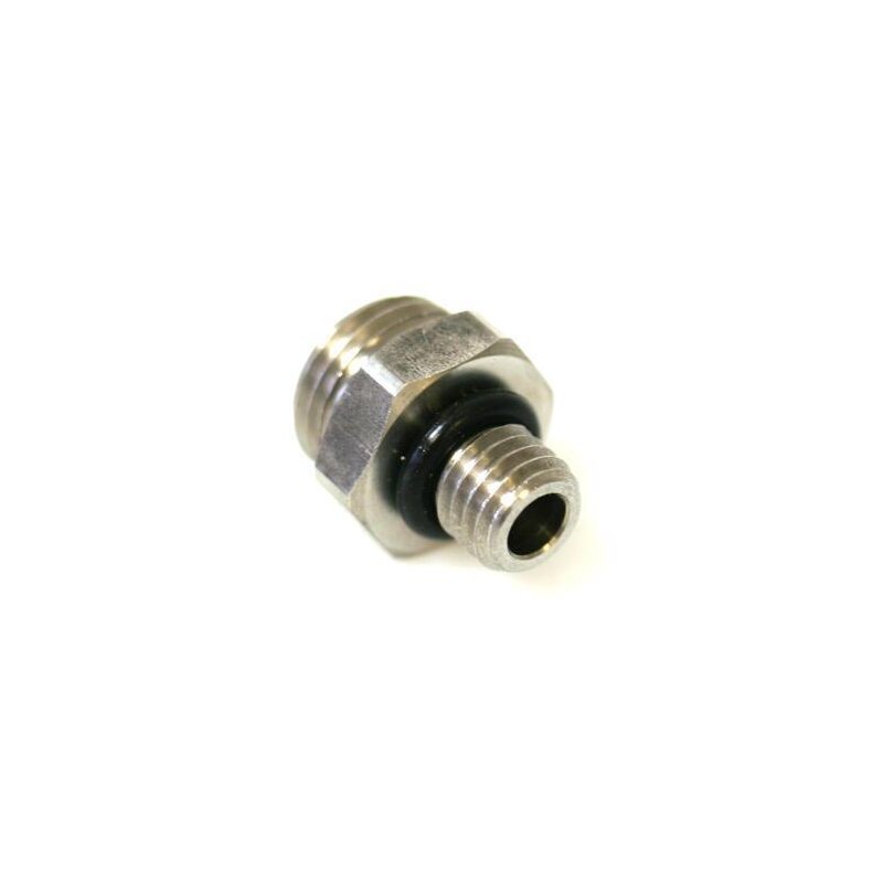 DREHMEISTER Edelstahl-Adapter M16x1.5 auf M10x1,5 mit O-Ring für LPG Adapter
