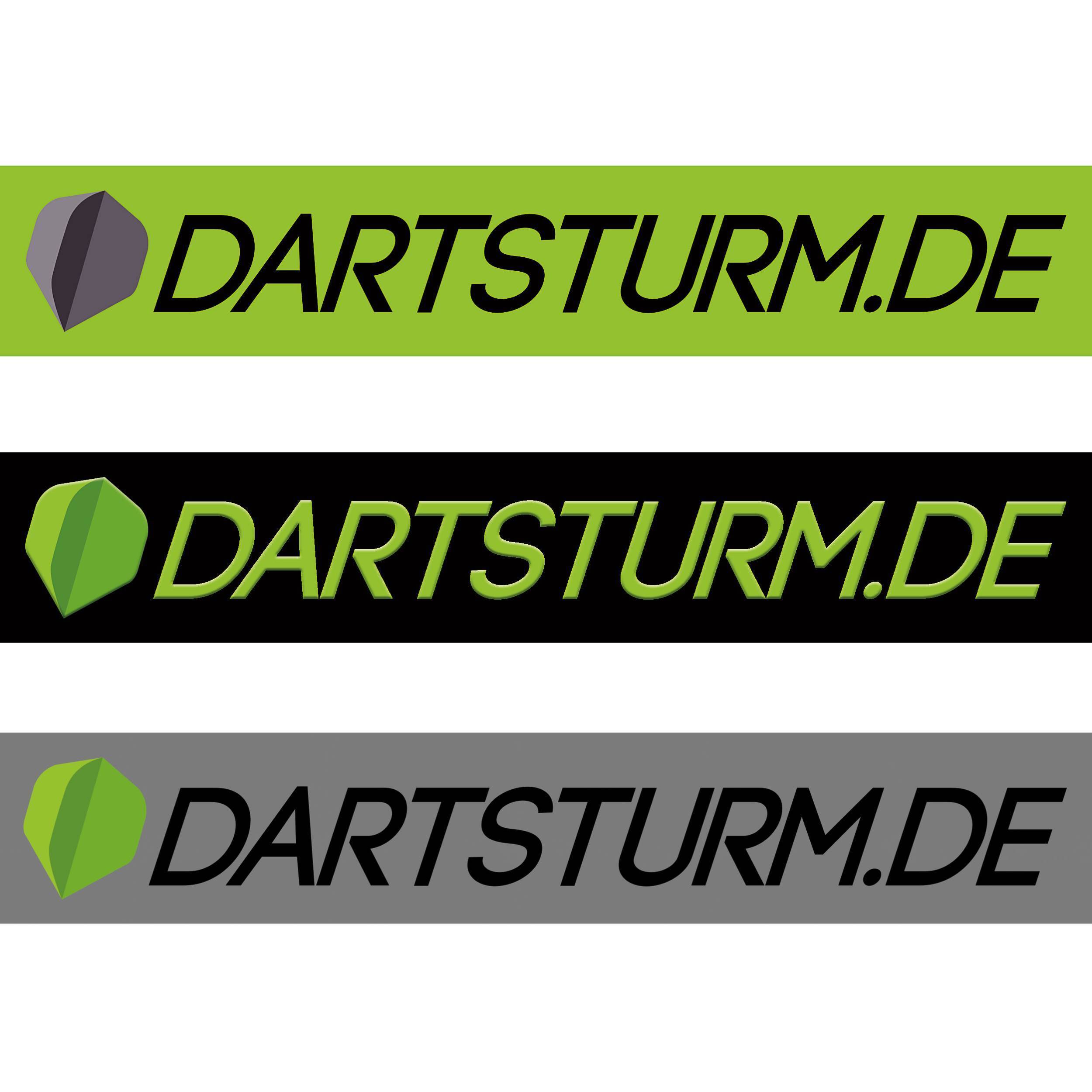 DartSturm - Aufkleber 21x3,5cm