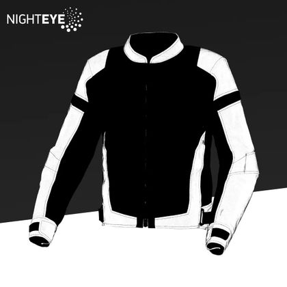 Blouson Macna VELOTURA NIGHT EYE - Noir