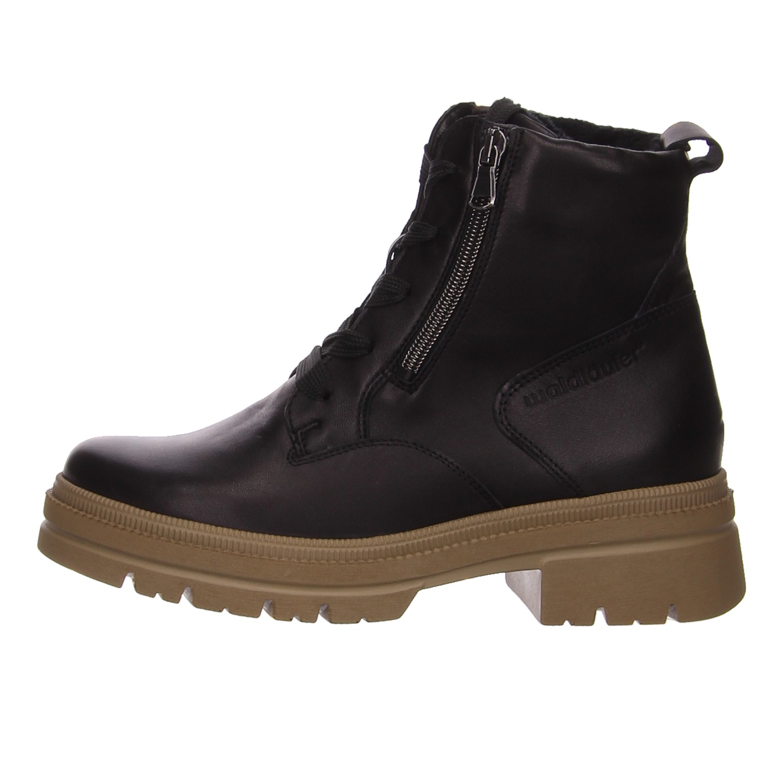 Waldläufer Boots schwarz schwarz