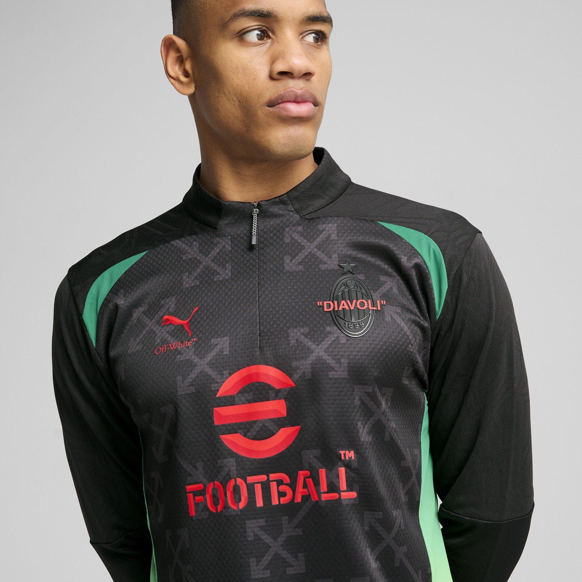 Puma AC Milan x Off White Pre Match Drill Top Adults