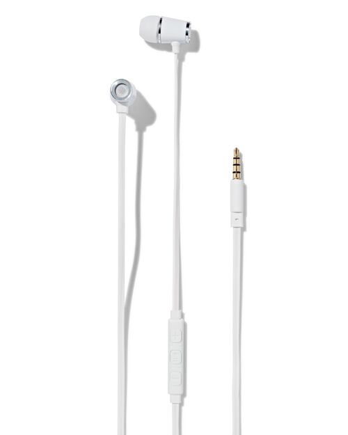 écouteurs intra-auriculaires qualité supérieure blanc