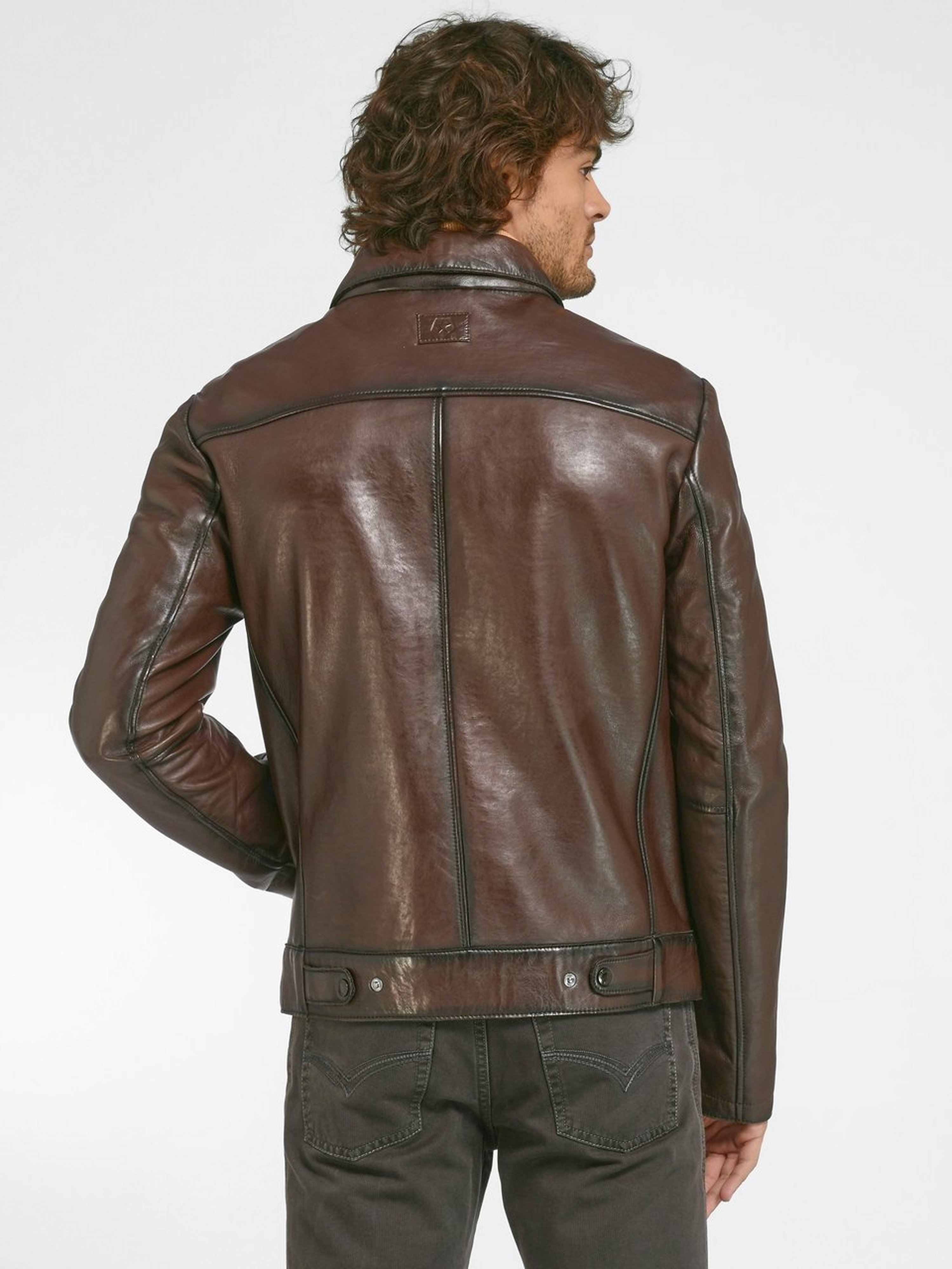 Lederjacke