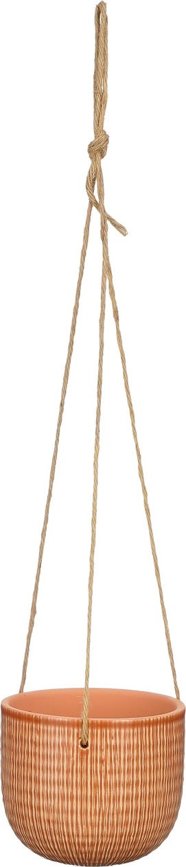 Mica Decorations hangpot James rozeD 12,5 H 11 cm